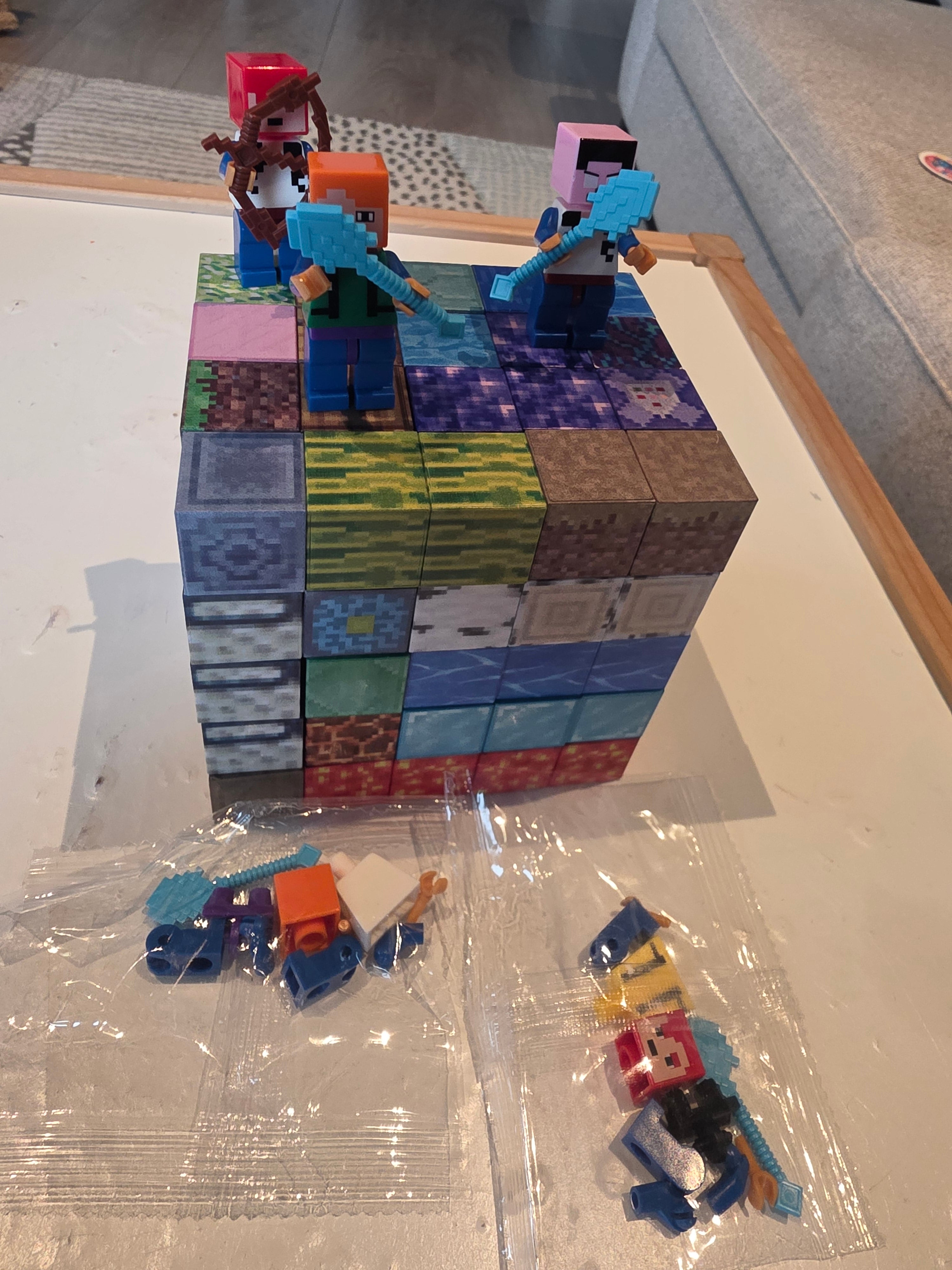 Magnetisk byggesett med figurer - Gavepakke